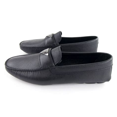 prada saffiano loafers